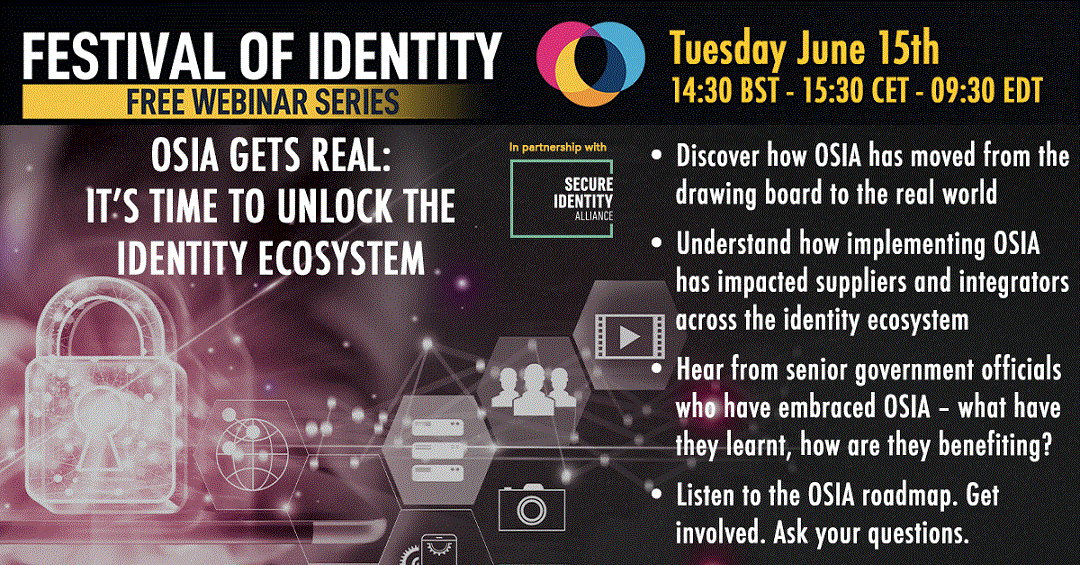OSIA Gets Real: It's time to unlock the identity ecosystem - Webinar Replay